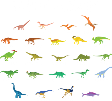 Types of Dinosaurs Toddler T-Shirt