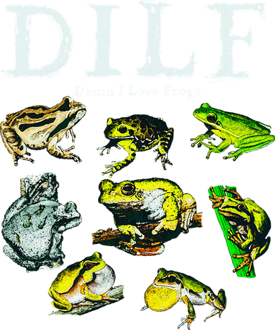 Types Of Frogs Dilf Damn I Love Frogs Toddler Hoodie