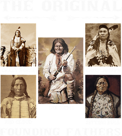 The Original Founding Fathers Native American Women's Hoodie