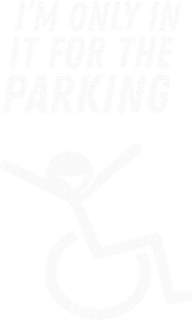 The Original IM Only In It For The Parking Magnet
