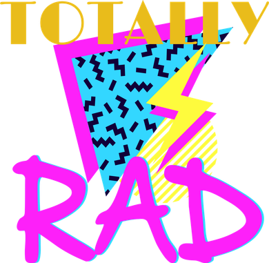 Totally Rad Retro 90's Kids T-Shirt
