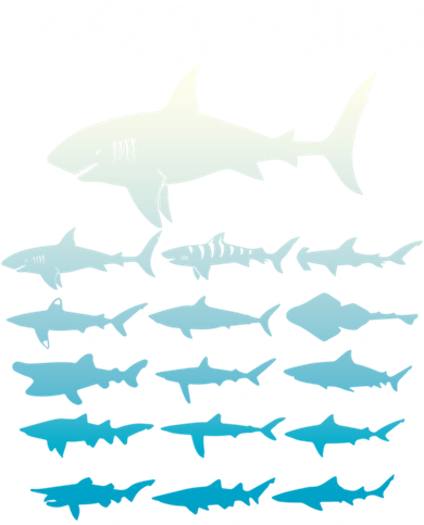 Types Of Sharks Marine Biologist 16 Shark Lovers Gift Mousepad
