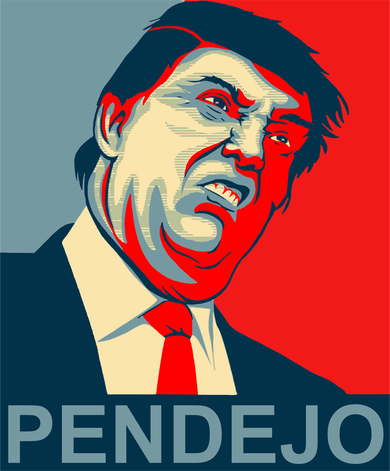 Anti Trump Pendejo Never Trump Not My President Backpack
