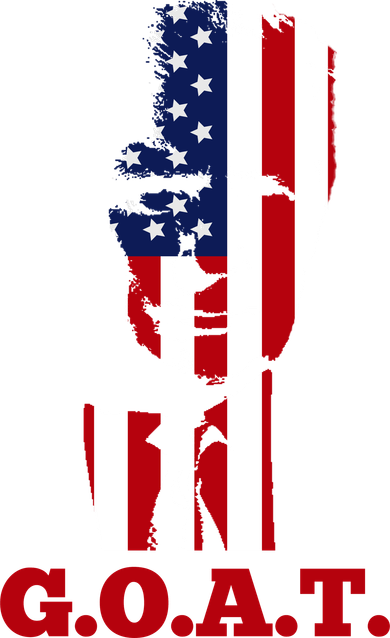 Trump USA Flag GOAT Beanie