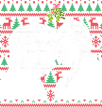 Putin Trump Mistletoe Ugly Christmas Sweater Hooded Wearable Blanket