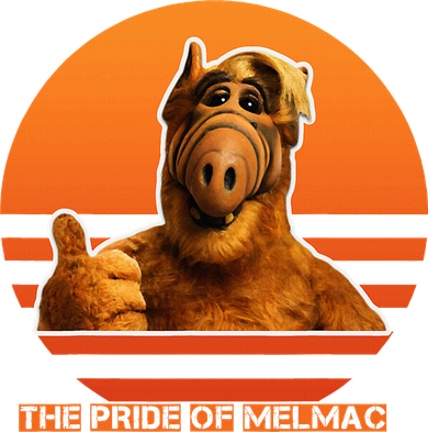 The Pride Of Melmac Alf Alien Vintage Kids T-Shirt