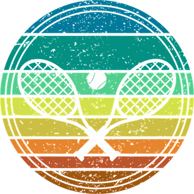 Tennis Player Racquet Ball Retro Vintage Racket Lawn Tennis Women's Long Sleeve Shirt