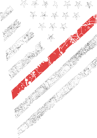 Tactical Pro Supply Patriotic American Flag Women's Dry Zone Grid Polo