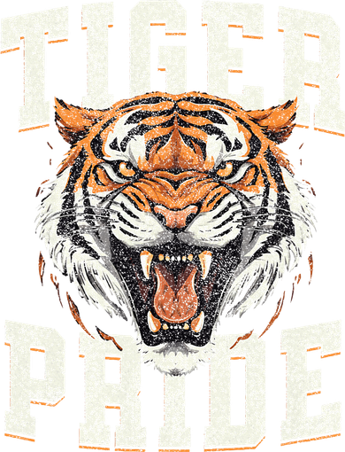 Tiger Pride Tiger Mascot Vintage School Sports Team Toddler Hoodie