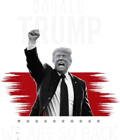 Trump President Victory We Are So Back Women's Long Sleeve Shirt