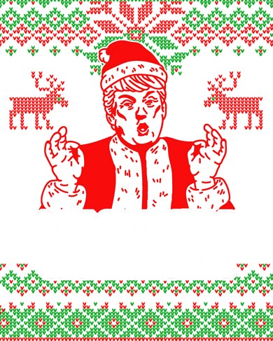 Make Christmas Great Again Santa Trump Ugly Doggie Tank