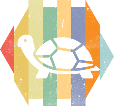 Retro Turtle Silhouette  Women's Sweatshirt