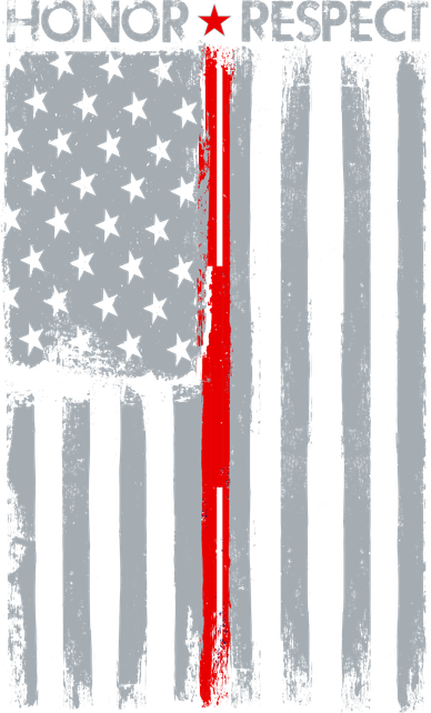Thin Red Line American Flag Doggie Tank