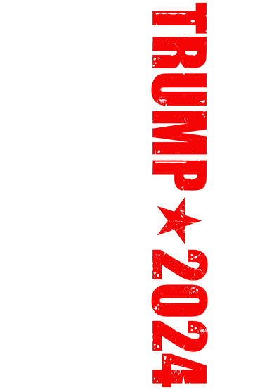 Donald Trump 2024 Distressed US Flag Tote Bag