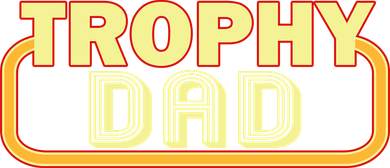 Trophy Dad Funny Retro Baby Bodysuit
