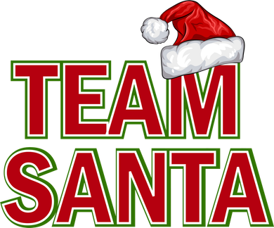 Team Santa Logo Kids Hoodie