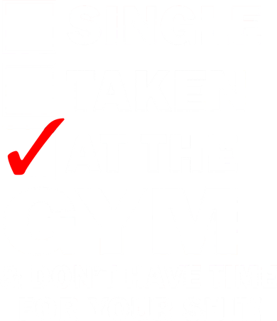 Single Taken At The Gym Kids Sweatshirt