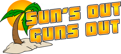 Sun's Got Guns Out Button