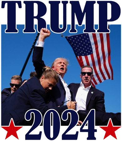 Trump Shot Assassination Attempt 2024 Fight Fight Fight Doddie Hoodie