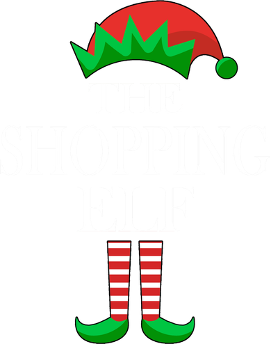The Shopping Elf Family Matching Christmas Kids T-Shirt