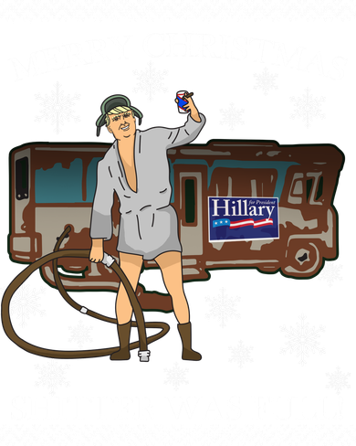 Donald Trump Cousin Eddie Shitter Was Full Women's Long Sleeve Shirt