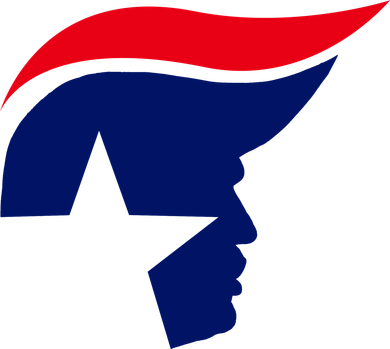 President Trump Star Republican Logo Women's Hoodie