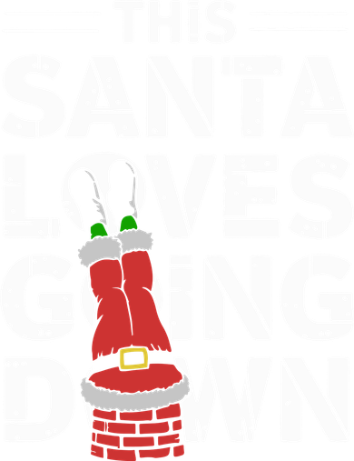 This Santa Loves Going Down Hat