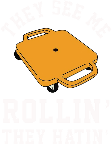 They See Me Rollin They Hatin 90s Scooter Funny Women's Hoodie