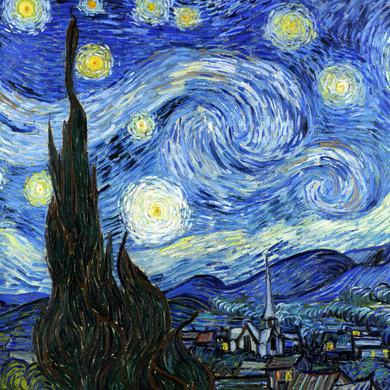 The Starry Night By Vincent Van Gogh Coaster