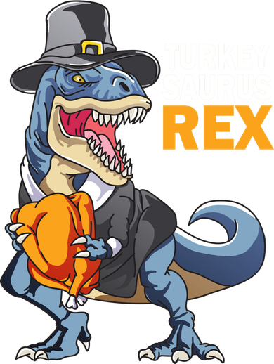 Turkeysaurus Rex Kids Sweatshirt
