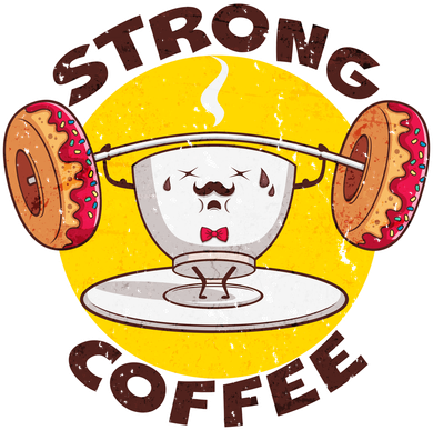 That's Some Strong Coffee Donuts Kids T-Shirt