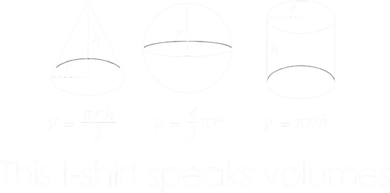 This Speaks Volumes Funny Maths Science Geeky Pun Women's Long Sleeve Shirt
