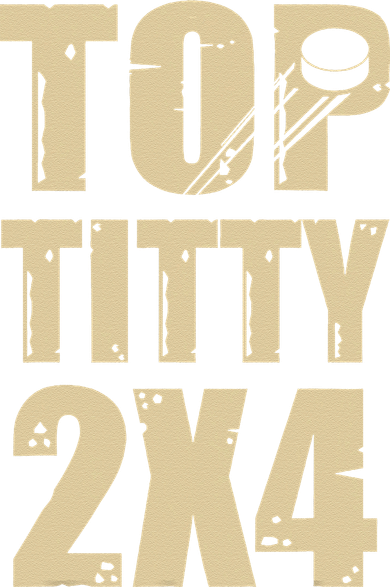 Top Titty 2x4 Funny Hockey Fan Backpack