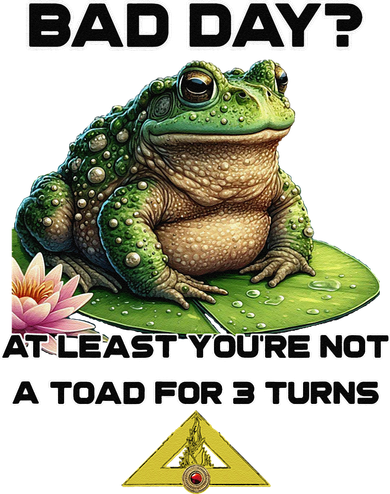 Talisman The Board Game Bad Day Toad For 3 Turns Button