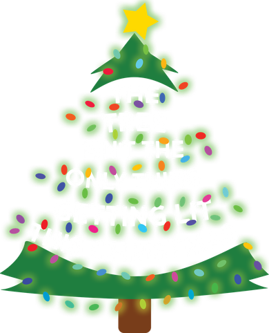 Tree Isn't The Only Thing Getting Lit Ugly Christmas Women's Tank Top