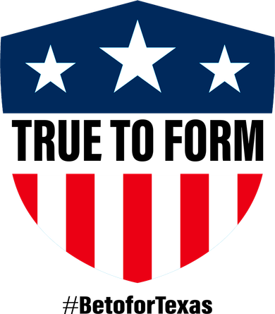 True To Form Beto for Texas American Shield Hat