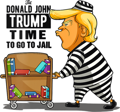Time To Go To Jail Funny Anti Trump Bucket Hat