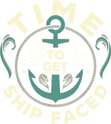 Time To Get Ship Faced Funny Cruise Sweatshirt
