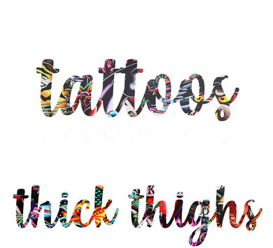 F-Bomb Mom With Tattoos and Thick Thighs Doddie Hoodie