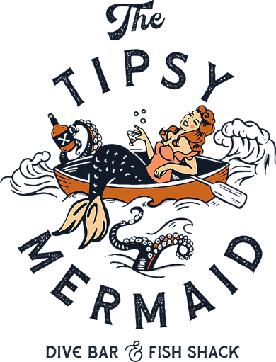 The Tipsy Mermaid Dive Bar & Fish Shack Kids T-Shirt