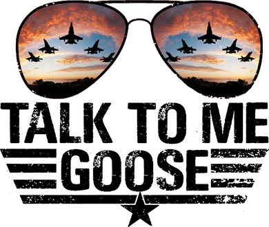 Talk To Me Goose Jet Fighter Sunglasses Hat