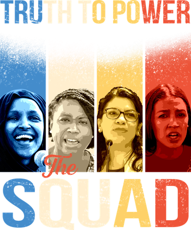 Truth To Power The Squad Button