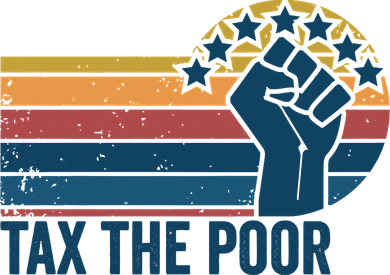 Tax The Poor Retro Vintage AntiCapitalist Political Mousepad