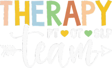 Therapy Team PT OT SLP Rehab Squad Therapist Motor Team Toddler T-Shirt
