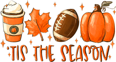 Tis The Season Football Football Fall Thanksgiving Polo
