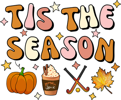 Tis The Season Field Hockey Pumpkin Latte Fall Thanksgiving Cute Gift Backpack