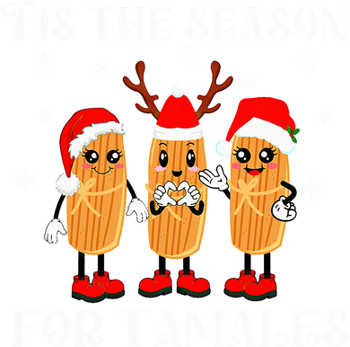 Tis The Season For Tamales Squad Costume Mexican Christmas  Women's Sweatshirt