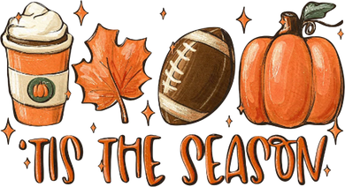 Tis The Season Fall Coffee Football Lover T-Shirt