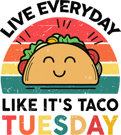 Taco Taco Tuesday Mexican Fiesta Women Boy Funny Kids T-Shirt