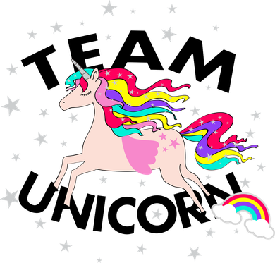 Team Unicorn Toddler Long Sleeve